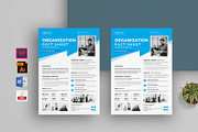 Nonprofit Organization Fact Sheet, a Flyer Template by obayes (Thumbnail 1 of 3)