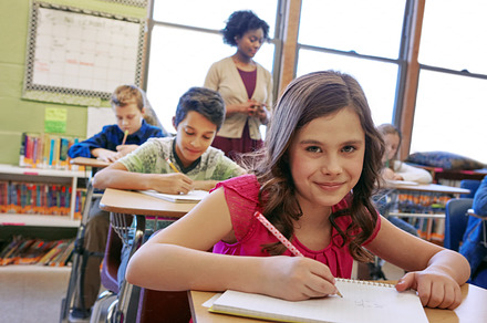 I'm going to ace this test, a Photo by Peopleimages.com