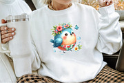 Quirky Whimsical Summer Birds Clipar, an Illustration by Sublimation Artist (Thumbnail 4 of 6)