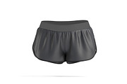 Black Women Sport Shorts 3D Model, an Object 3D Model by rebrandy (Thumbnail 2 of 9)