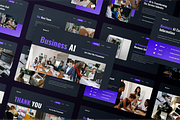 Business AI Presentation PowerPoint, a Presentation Template by SquidPixey (Thumbnail 2 of 7)
