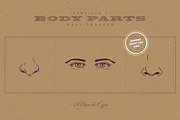 Hipster Characters Kit, a Work Illustration by blauananas (Thumbnail 6 of 13)
