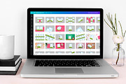 Spiral Notebook Canva Mockup, an Advertising Mockup by Waliullah Solutions (Thumbnail 4 of 7)