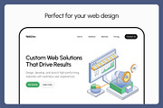 Bundle Web Development Illustrations, a Technology Illustration by Creative Stall (Thumbnail 4 of 12)