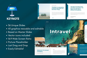 INTRAVEL Business Keynote Template, a Presentation Template by Rizki Herdian