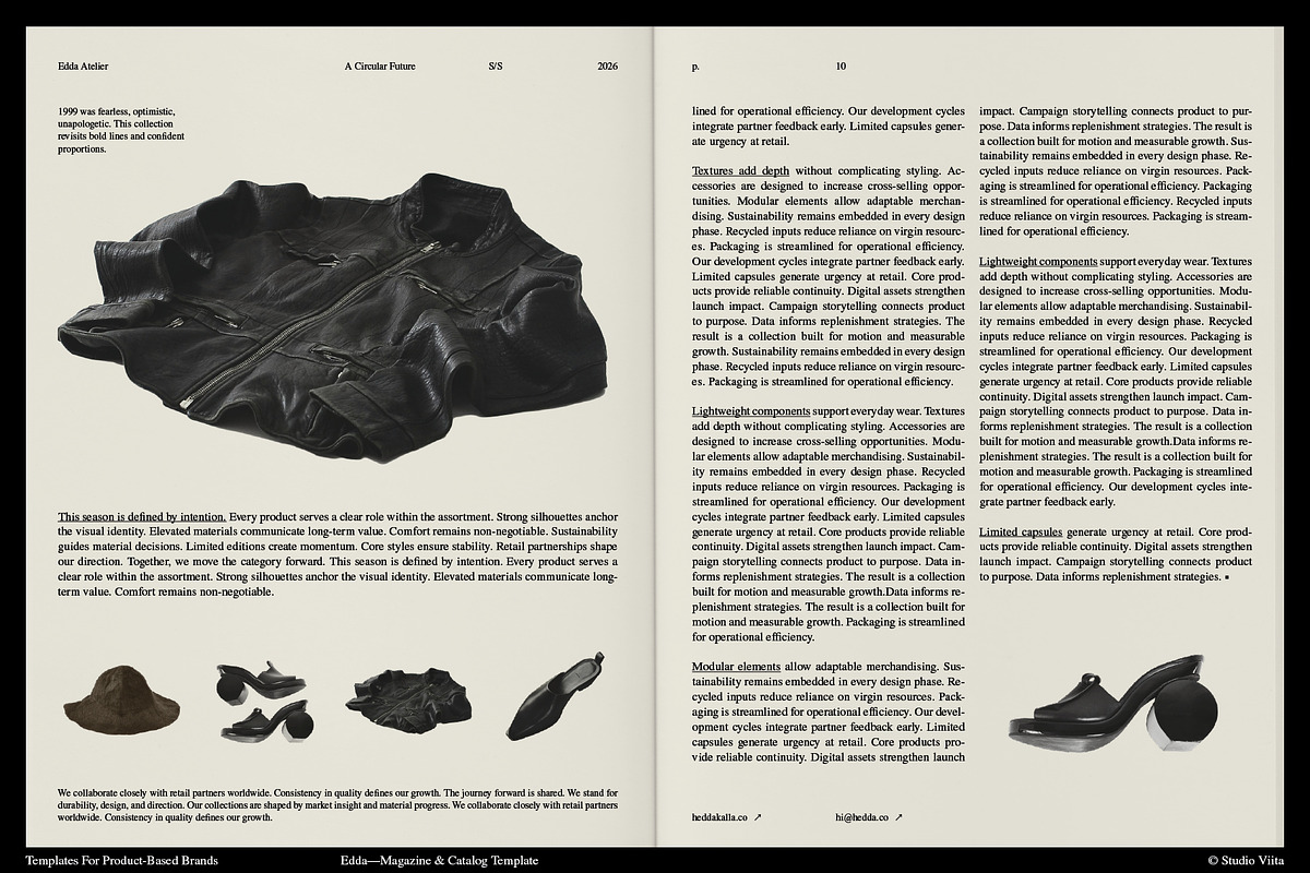 Brand Magazine Template ID⸻Edda, a Branding & Logo Template by Studio Viita (Photo 4 of 11)