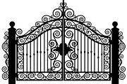 Elegant Ornamental Wrought Iron, a Graphic by Designer_Momina (Thumbnail 12 of 20)
