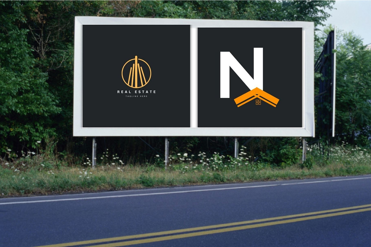 Real Estate Brand Design Logo, a Branding & Logo Template by Mishek Munene (Photo 5 of 9)