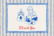 Whimsy Seaside Summer Doodle Bundle, a Seasonal Illustration by Red Ink (Thumbnail 9 of 9)