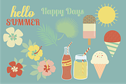 Retro Summer, a Food Illustration by Poppymoondesign (Thumbnail 4 of 5)