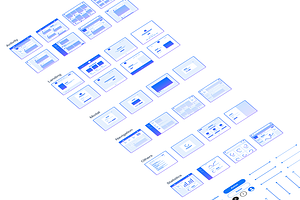 User Flow Frames - UX Kit Sketch