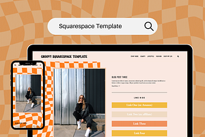 Groovy Squarespace Blogging Template