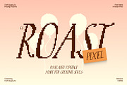 CS Roast Pixel, a Serif Font by Craft Supply Co. (Thumbnail 1 of 8)