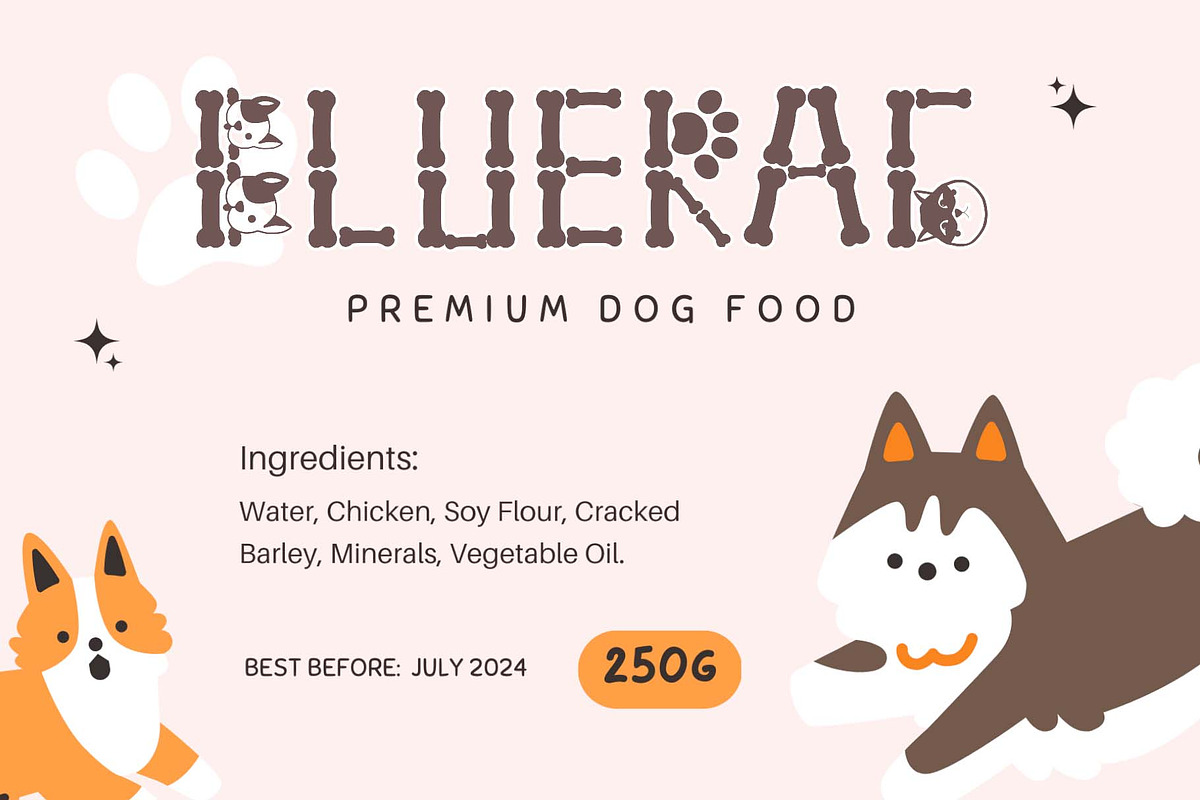 Cute Dog, a Symbol Font by Yoga Letter (Photo 2 of 6)