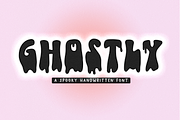 Ghostly | Dripping Halloween Font, a Handwritten Font by KA Designs (Thumbnail 1 of 12)