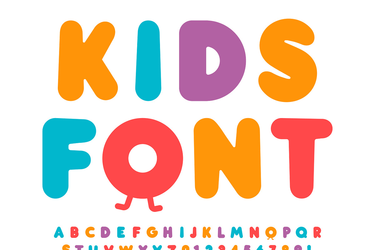Kids Font Bundle, a Sans Serif Font by artyway (Photo 6 of 12)