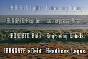 5.Irongate Family, a Symbol Font by CozyFonts Foundry (Thumbnail 2 of 4)