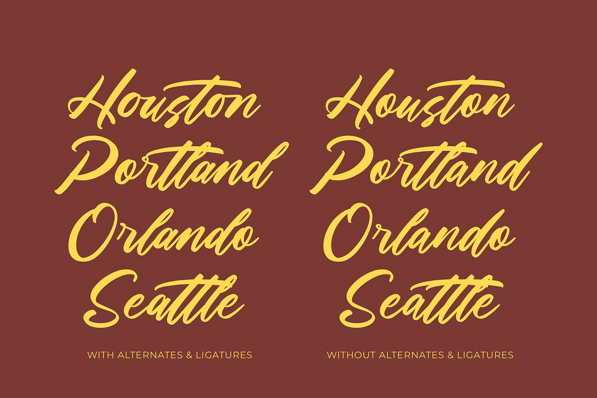 Stylish Rackets - Beautiful Handwrit, a Script Font by Letterena Studios Script (Photo 6 of 15)