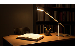 minimalist reading light ai, a Technology Photo by pikepicture