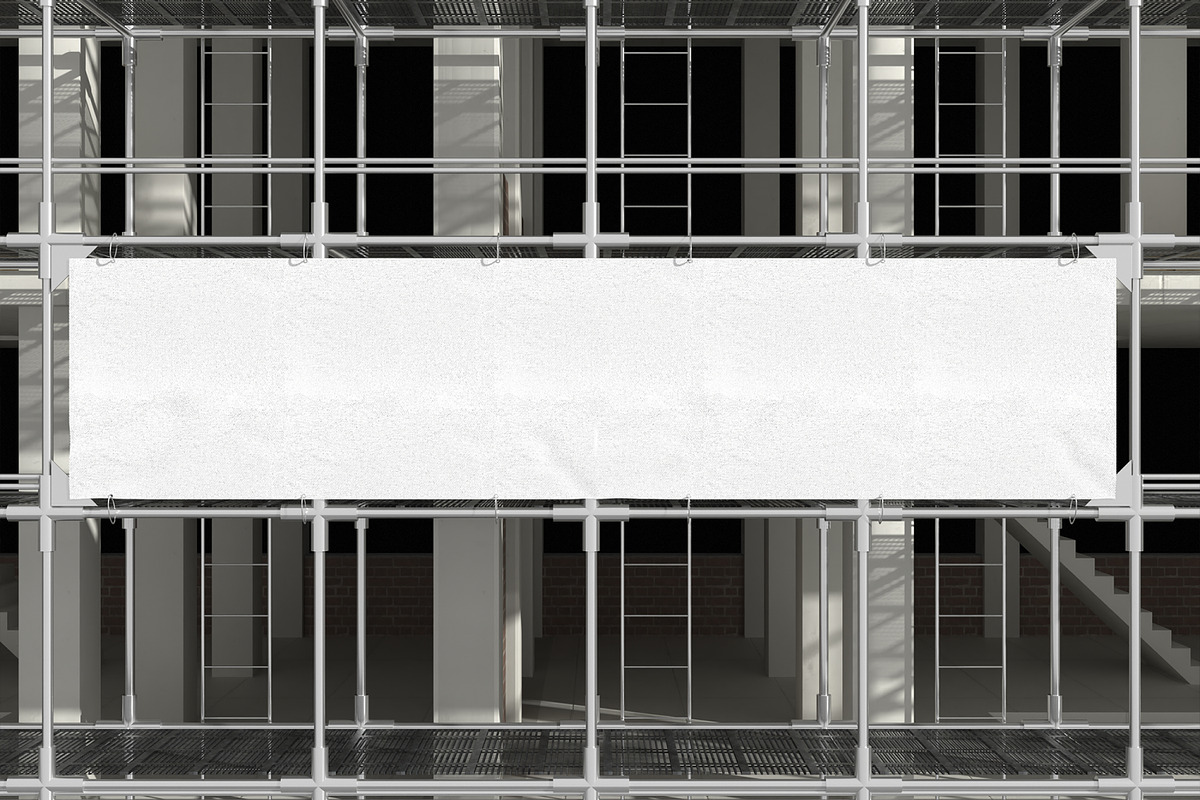 Construction Site Advertising Mockup, an Advertising Mockup by Unerispace (Photo 4 of 5)