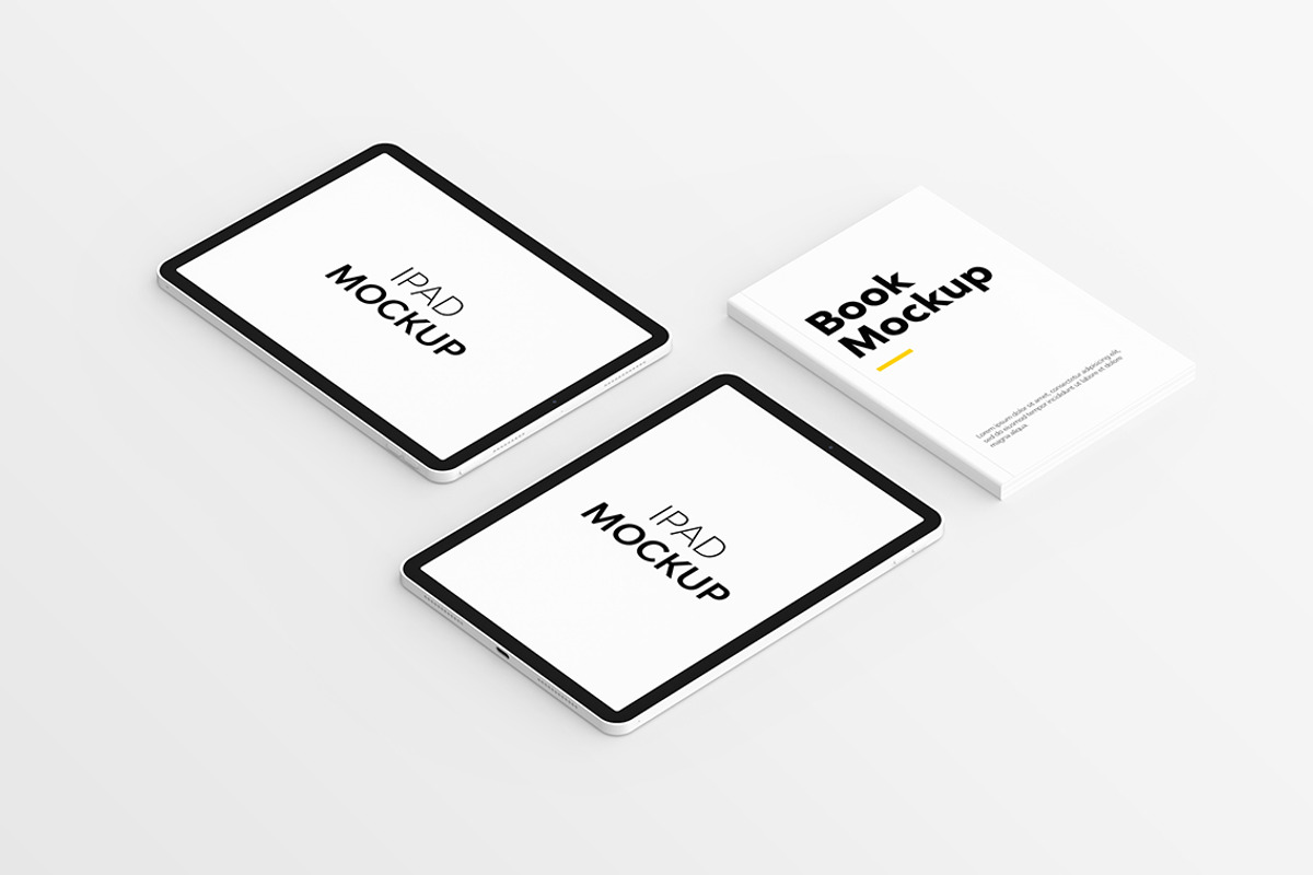 Book & iPad Mockup, an iPhone Mockup by UnicDesign (Photo 11 of 18)
