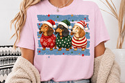 Christmas Dachshund PNG, a Seasonal Illustration by Rose Art (Thumbnail 3 of 4)
