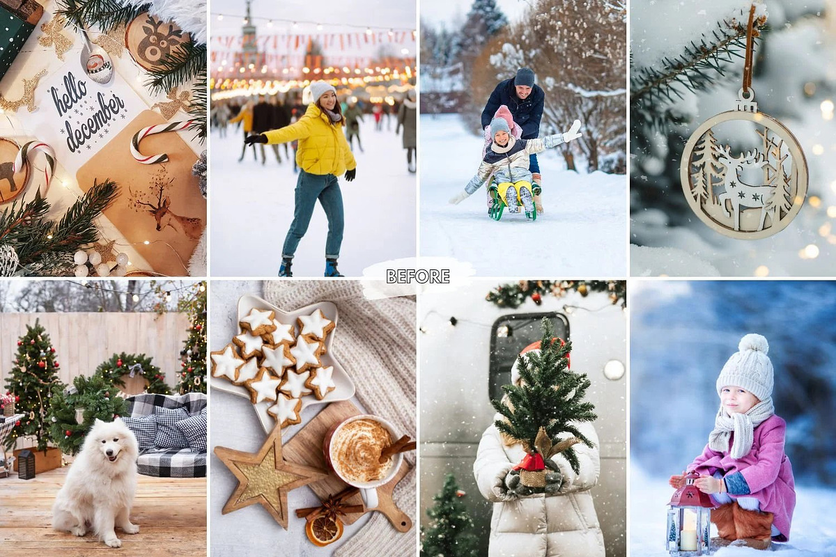 10 Frosted December Lightroom Preset, a Preset Add-On by LucaTheme (Photo 3 of 9)