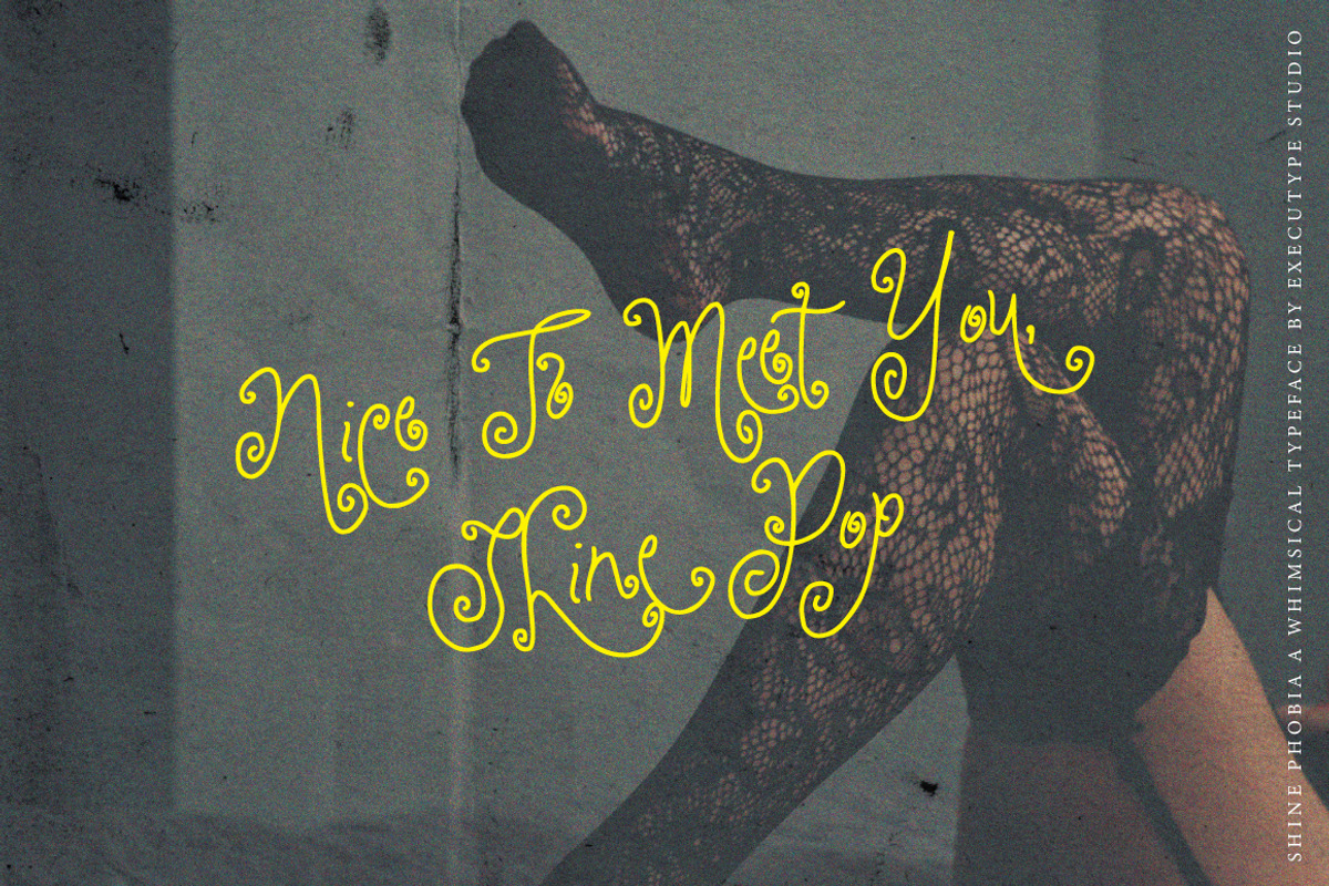 Shine Phobia - whimsical Font, a Handwritten Font by executypeStudio (Photo 8 of 15)