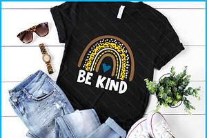 Be Kind Rainbow Anti Bullying SVG, a Graphic by Creativeusart