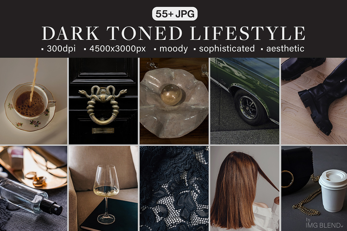 Dark Visuals, Lifestyle Photo Set, a Photo by Imageblend (Photo 1 of 5)