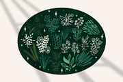 Leafly - Procreate Stamp Brush, a Brush Add-On by Good Java Studio (Thumbnail 2 of 7)
