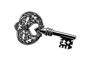 Vintage Skeleton Key Bundle, an Illustration by Gaye Art (Thumbnail 11 of 31)