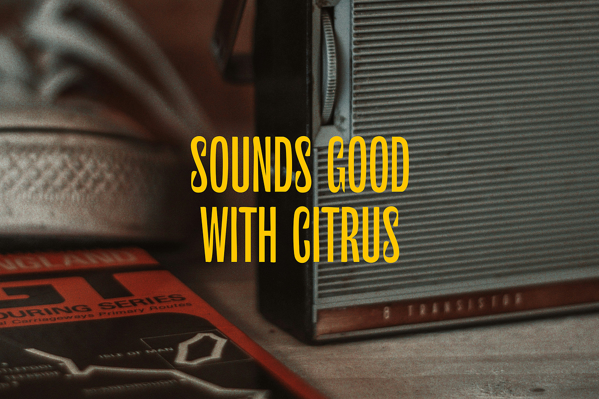 Citrus Tall Font, a Handwritten Font by gafaroff studio (Photo 2 of 5)
