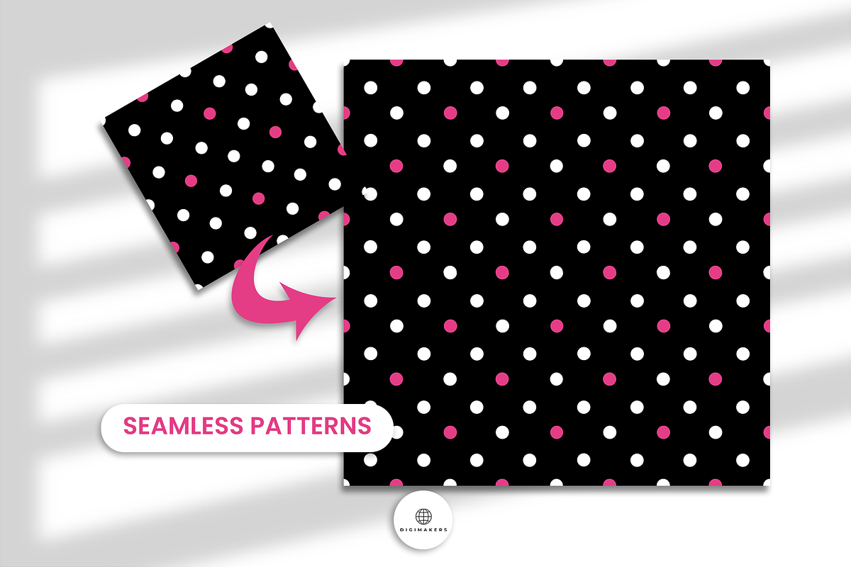 Polka Dot Seamless Pattern, a Pattern Graphic by Nina Shaw (Photo 5 of 10)