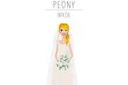 Bride Portrait Creator | Wedding Art, a Person Illustration by Lauren Lesley Studio (Thumbnail 22 of 29)