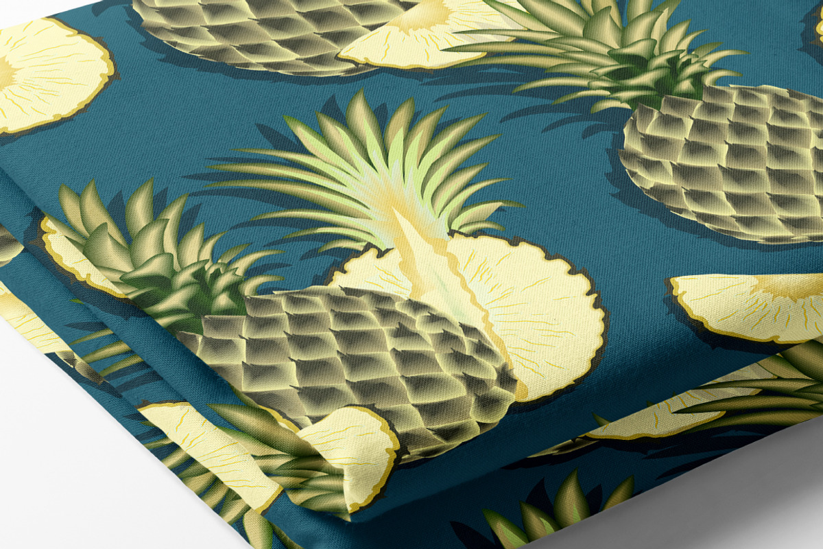 Ripe pineapple - pattern, a Pattern Graphic by Yummy (Photo 6 of 7)