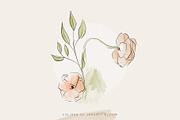 Floral Line Art Abstract Drawings, an Illustration by January Bloom (Thumbnail 7 of 8)