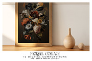 Floral Collage Compositions, a Decorative Illustration by Digital Art Creations (Thumbnail 5 of 6)