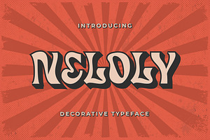 Neloly - Decorative Typeface