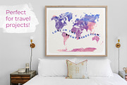World Watercolor PS Brush Pack, a Brush Add-On by Fernwel Creative (Thumbnail 5 of 6)