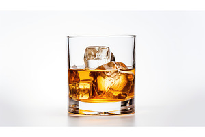beverage isolated whiskey drink ai, a Food & Drink Photo by pikepicture