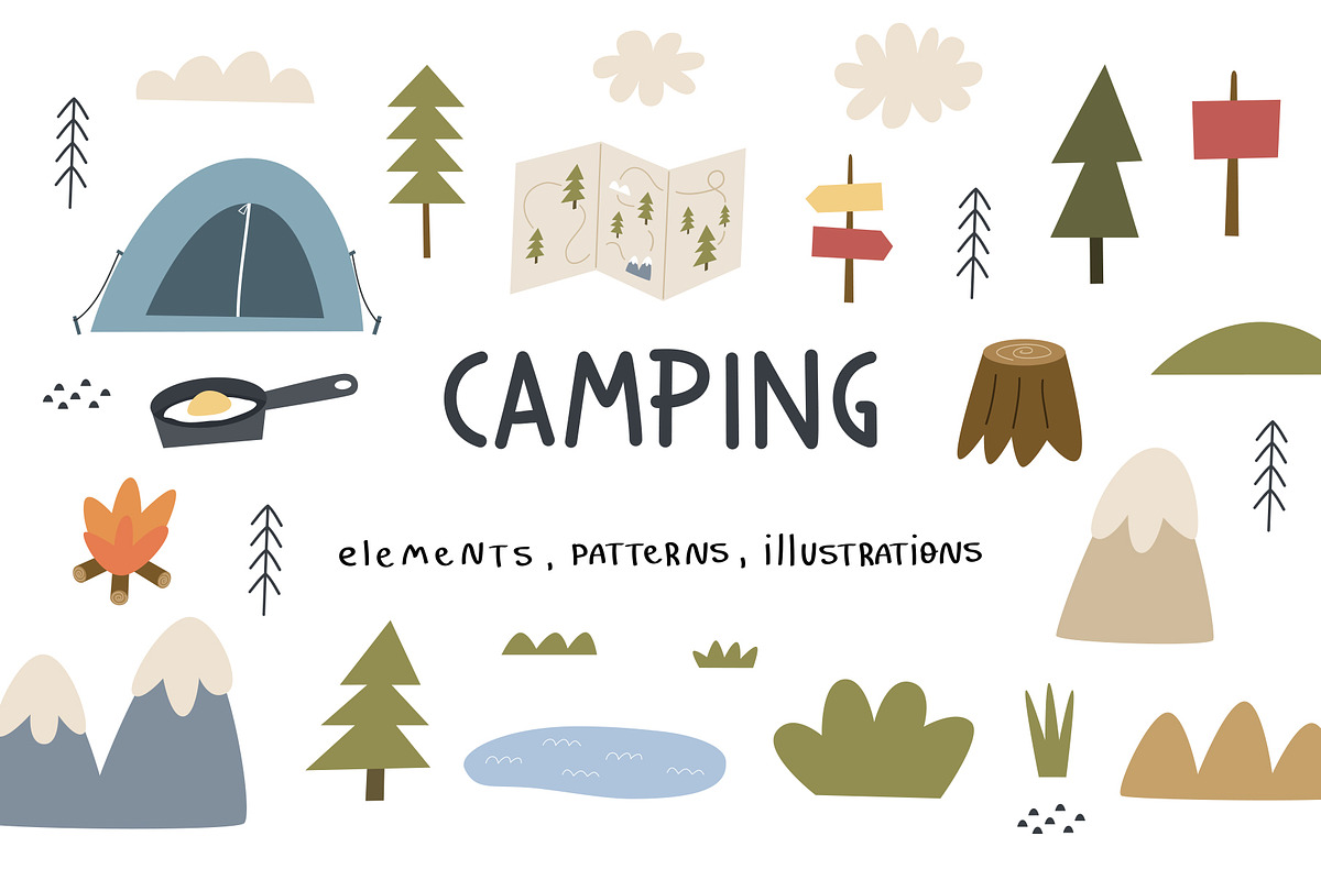 Camping, a Graphic by AnnieArt (Photo 1 of 7)