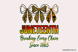 Juneteenth 1865, Black History Png, an Object Illustration by Clipart Bloom
