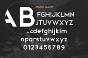 Andea - Geometric Sans Serif Font, a Sans Serif Font by Medialoot (Thumbnail 3 of 5)