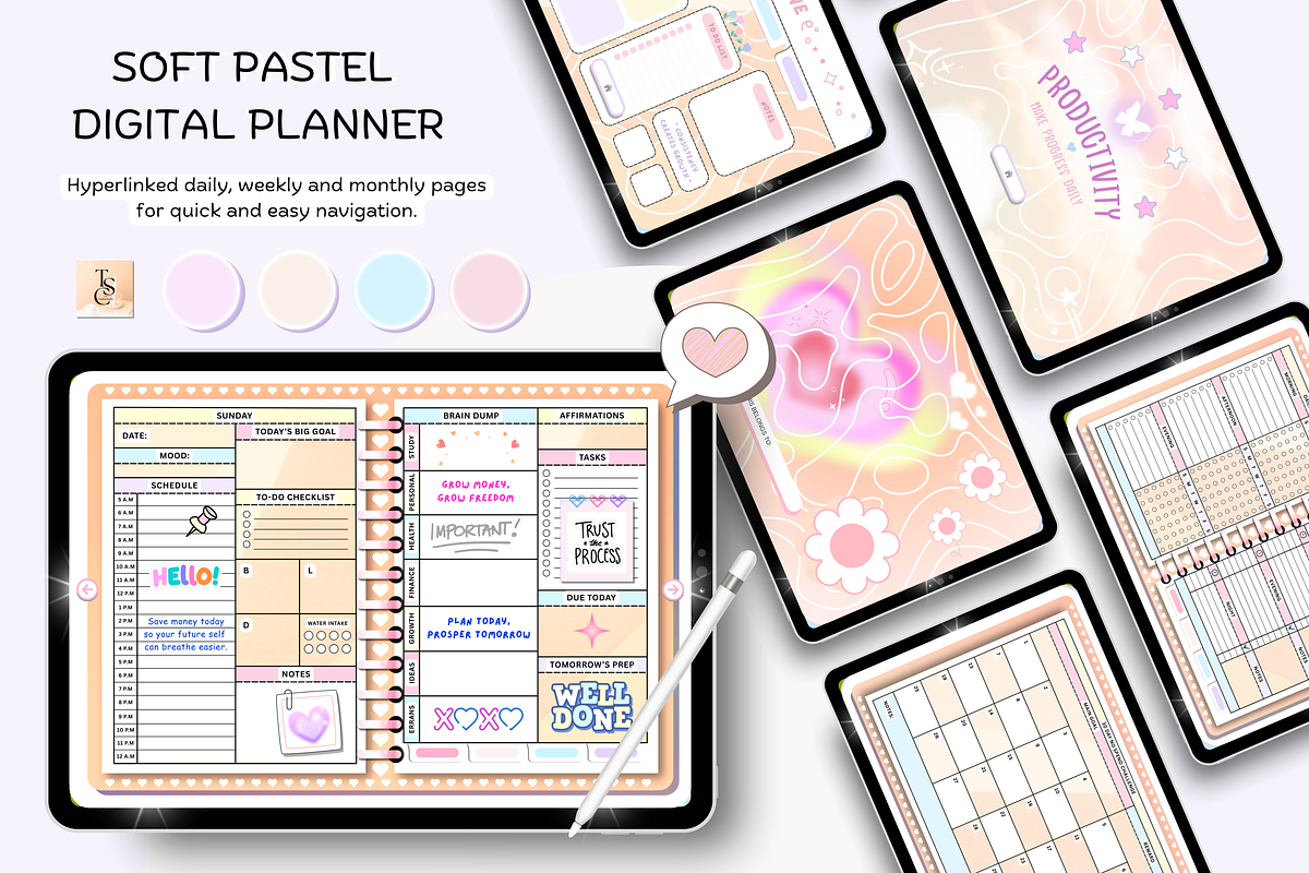 Digital Planner For iPad, Goodnotes preview 2