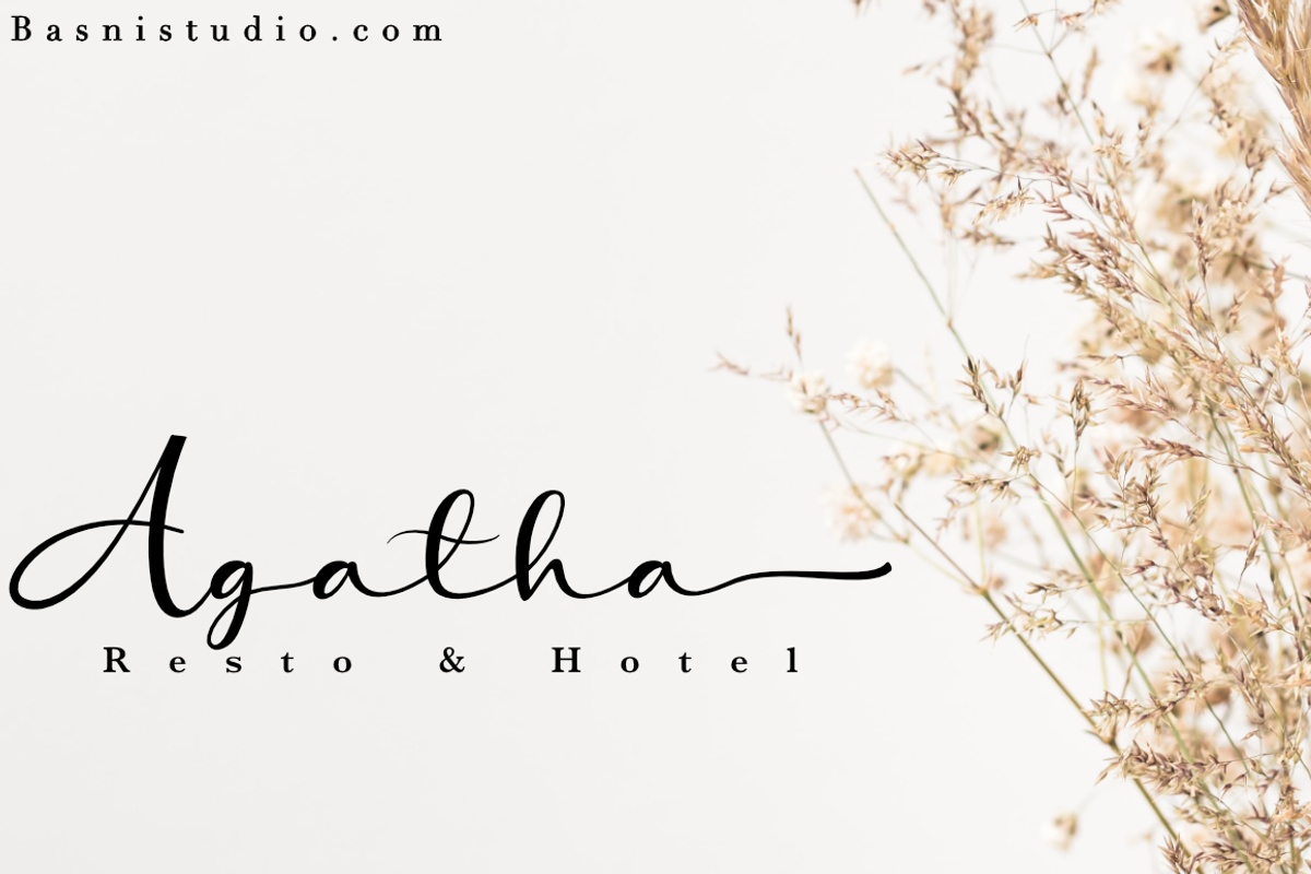 Ballencia Handwritten Font, a Script Font by Basnistudio (Photo 2 of 6)