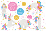 Unicorn yoga, an Animal Illustration by pet design shop (Thumbnail 1 of 4)