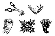 23 Tattoo Art Design Pack, an Education Illustration by Design by sebrodbrick (Thumbnail 5 of 6)