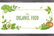 Organic Food and Eco Grocery Kit, a Food Illustration by Artspace (Thumbnail 5 of 11)