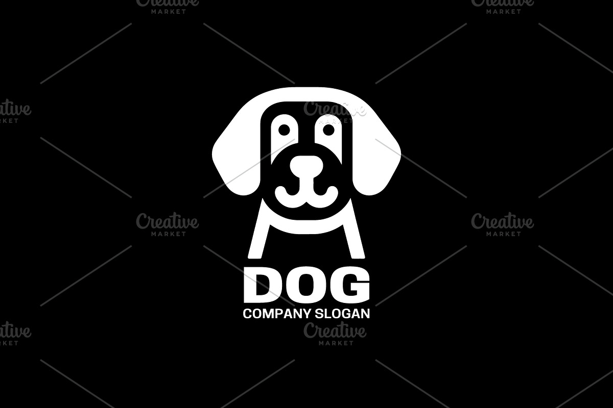 Bold Dog Head Logo, a Branding & Logo Template by Vectorium Studio (Photo 2 of 2)